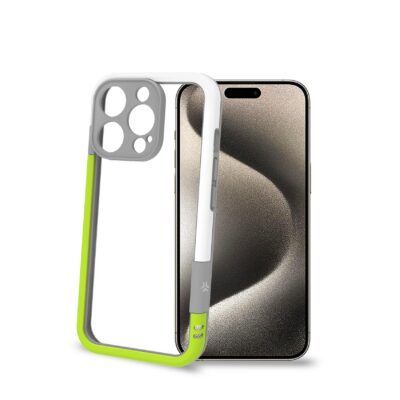 BUMPER – Bumper cover in materiale flessibile, protegge i bordi e la fotocamera posteriore compatibile con Apple iPhone 16 Pro [IPHONE 16 CASES]