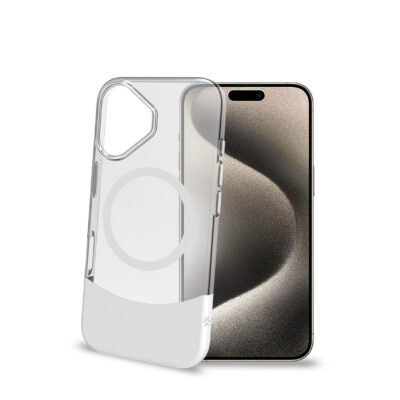 MAGDUAL – Cover trasparente con finitura soft touch compatibile con la tecnologia Magsafe per Apple iPhone 16 [IPHONE 16 CASES]