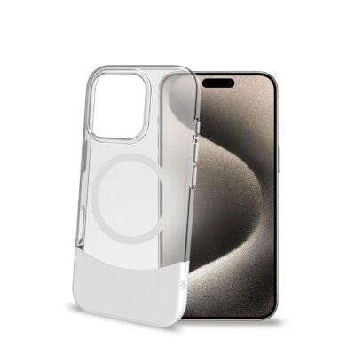 MAGDUAL – Cover trasparente con finitura soft touch compatibile con la tecnologia Magsafe per Apple iPhone 16 Pro [IPHONE 16 CASES]