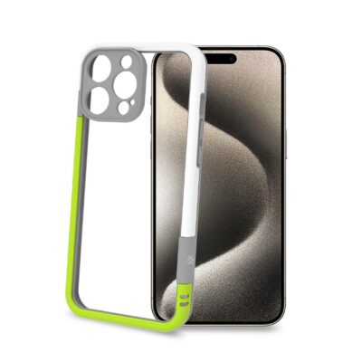 BUMPER – Bumper cover in materiale flessibile, protegge i bordi e la fotocamera posteriore compatibile con Apple iPhone 16 Pro Max [IPHONE 16 CASES]