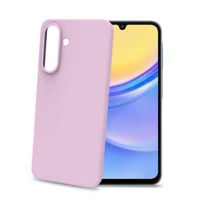 CROMO – Cover in morbido TPU con finitura soft touch colore rosa compatibile con Samsung Galaxy A56 5G/ Galaxy A56 5G Enterprise Edition