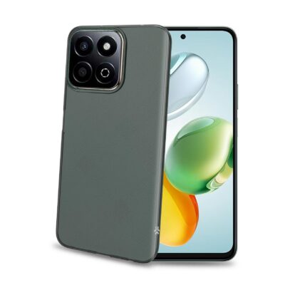 GELSKIN – Cover morbida trasparente nero in TPU compatibile con Honor 200 Smart