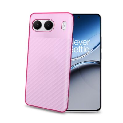 GELSKIN – Cover morbida trasparente rosa in TPU compatibile con Oneplus Nord 4