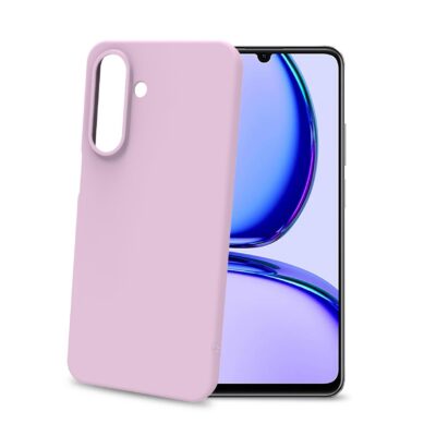CROMO – Cover in morbido TPU con finitura soft touch colore rosa compatibile con Samsung Galaxy A26 5G/ Galaxy A26 5G Enterprise Edition