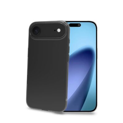 GELSKIN – Cover morbida trasparente nero in TPU compatibile con Apple iPhone Air [IPHONE 17 CASES]
