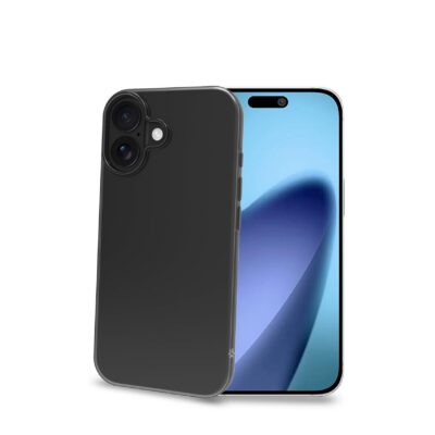 GELSKIN – Cover morbida trasparente nero in TPU compatibile con Apple iPhone 17 [IPHONE 17 CASES]