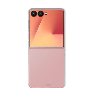 FOLDING – Cover in TPU composta da scocca anteriore e posteriore trasparente compatibile Samsung Galaxy Z Flip 7
