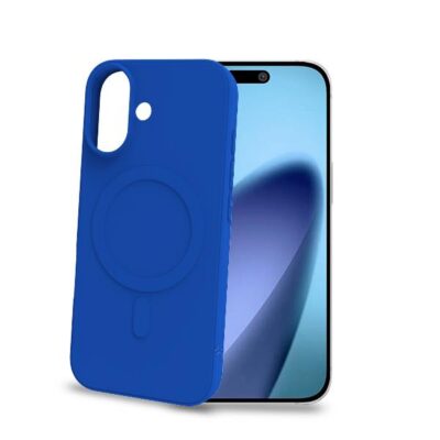 CROMOMAG – Cover in TPU morbido compatibile con la tecnologia Magsafe, colore blu compatibile con Apple iPhone 17 [IPHONE 17 CASES]