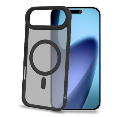 MAGMATT – Cover morbida trasparente con bordi effetto opaco compatibile con la tecnologia Magsafe per Apple iPhone Air [IPHONE 17 CASES]