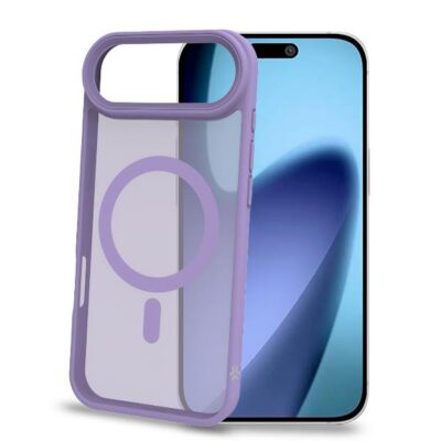 MAGMATT – Cover morbida trasparente con bordi effetto opaco compatibile con la tecnologia Magsafe per Apple iPhone Air [IPHONE 17 CASES]