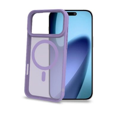 MAGMATT – Cover morbida trasparente con bordi effetto opaco compatibile con la tecnologia Magsafe per Apple iPhone 17 Pro Max [IPHONE 17 CASES]