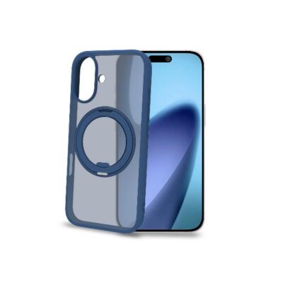 MAGSTAND – Cover in TPU semi trasparente con anello magnetico integrato che funge da stand compatibile con la tecnologia Magsafe per Apple IPhone 17 [IPHONE 17 CASES]