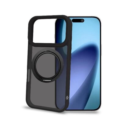 MAGSTAND – Cover in TPU semi trasparente con anello magnetico integrato che funge da stand compatibile con la tecnologia Magsafe per Apple IPhone 17 Pro [IPHONE 17 CASES]