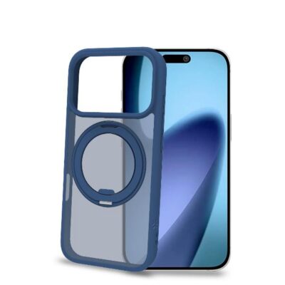 MAGSTAND – Cover in TPU semi trasparente con anello magnetico integrato che funge da stand compatibile con la tecnologia Magsafe per Apple IPhone 17 Pro [IPHONE 17 CASES]