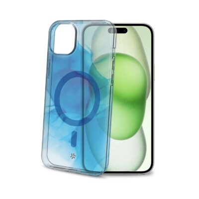 MAGSHADES – Cover semi-trasparente dotata di tecnologia Magsafe, bordi rinforzati, protezione tasti compatibile per Apple iPhone 15 Plus