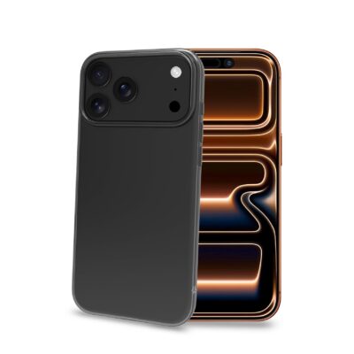 GELSKIN – Cover morbida trasparente nero in TPU compatibile con Apple iPhone 18 Pro Max/ iPhone 17 Pro Max [IPHONE 18 CASES]