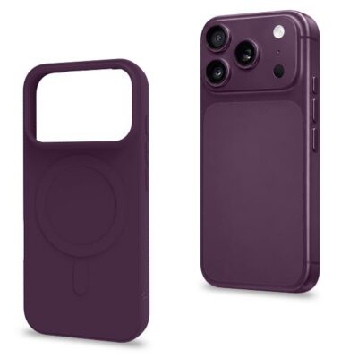 CROMOMAG1201 – Cover in TPU morbido compatibile con la tecnologia Magsafe, colore cherry compatibile con Apple iPhone 18 Pro Max / iPhone 17 Pro Max [IPHONE 18 CASES]