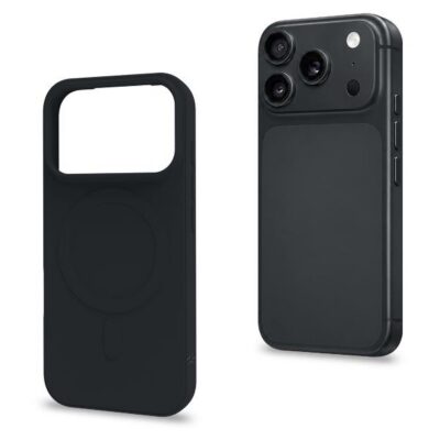 CROMOMAG1201 – Cover in TPU morbido compatibile con la tecnologia Magsafe, colore dark gray compatibile con Apple iPhone 18 Pro Max / iPhone 17 Pro Max [IPHONE 18 CASES]