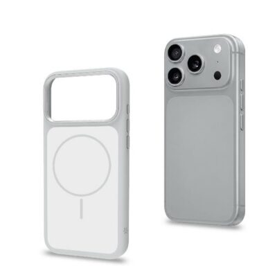 GENUINEMAG1201 – Cover vetro temperato con bordi liquiq silicone compatibile con la tecnologia Magsafe per Apple iPhone 18 Pro Max / iPhone 17 Pro Max [IPHONE 18 CASES]