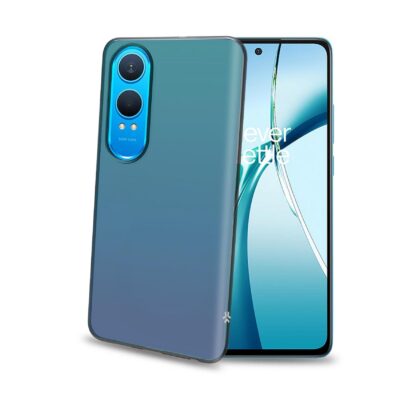 GELSKIN – Cover morbida trasparente verde in TPU compatibile con Oneplus Nord CE 4 Lite