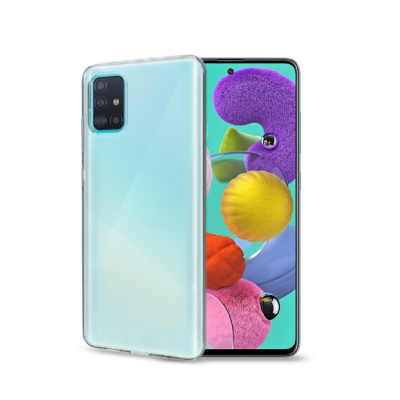 GELSKIN – Cover morbida trasparente in TPU compatibile con Samsung Galaxy A51 4G