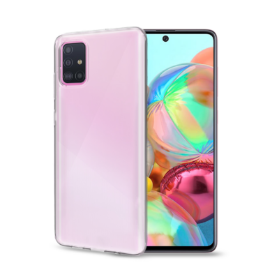 GELSKIN – Cover morbida trasparente in TPU compatibile con Samsung Galaxy A71