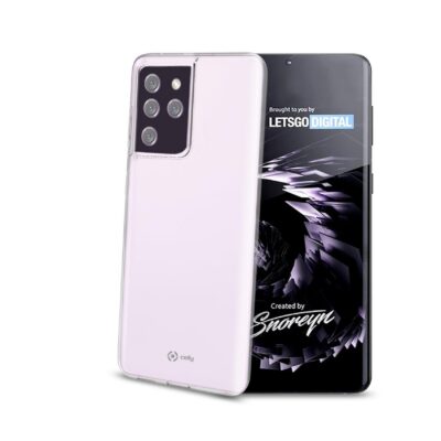 GELSKIN – Cover morbida trasparente in TPU compatibile con Samsung Galaxy S21 Ultra 5G/ Galaxy S21 Ultra 5G Enterprise Edition