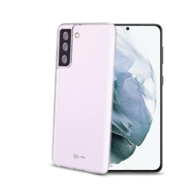 GELSKIN – Cover morbida trasparente in TPU compatibile con Samsung Galaxy S21+ 5G
