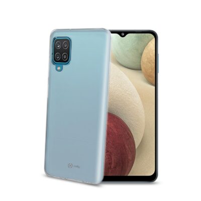 GELSKIN – Cover morbida trasparente in TPU compatibile con Samsung Galaxy A12/ Galaxy M12