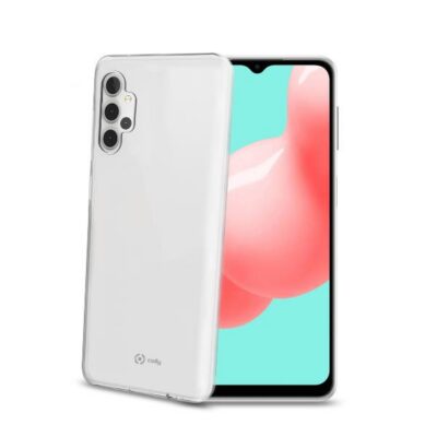 GELSKIN – Cover morbida trasparente in TPU compatibile con Samsung Galaxy A32 5G/ Galaxy A32 5G Enterprise Edition