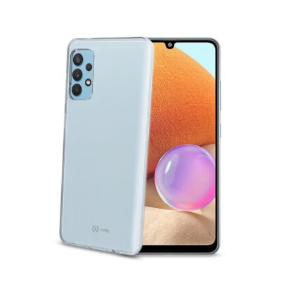 GELSKIN – Cover morbida trasparente in TPU compatibile con Samsung Galaxy A32 4G/ Galaxy A32 4G Enterprise Edition