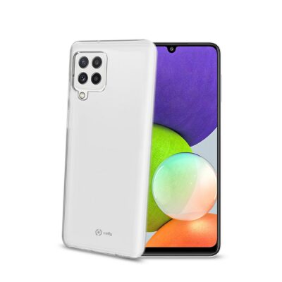 GELSKIN – Cover morbida trasparente in TPU compatibile con Samsung Galaxy A22 4G/ Galaxy M22 4G/ Galaxy M32 4G