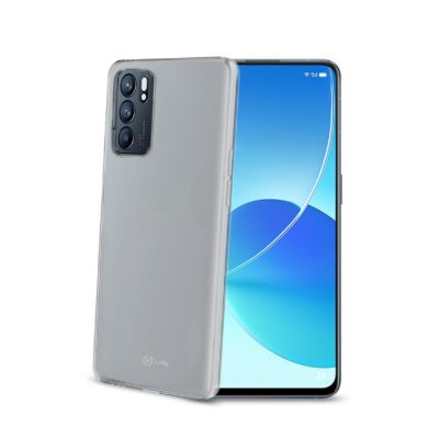 GELSKIN – Cover morbida trasparente in TPU compatibile con Oppo Reno 6 5G