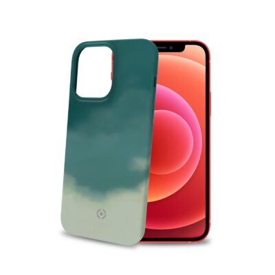WATERCOLOR – Cover multicolore in TPU con finitura soft touch, bordi anti-scivolo compatibile con Apple iPhone 13 Pro