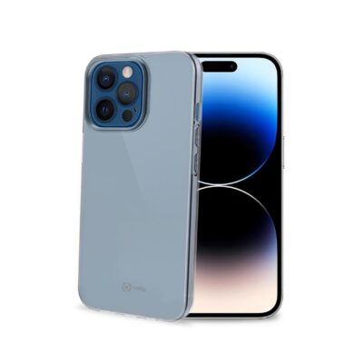 GELSKIN – Cover morbida trasparente in TPU compatibile con Apple iPhone 14 Pro