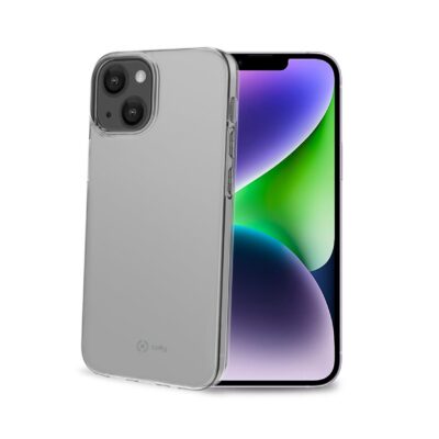 GELSKIN – Cover morbida trasparente in TPU compatibile con Apple iPhone 14 Plus