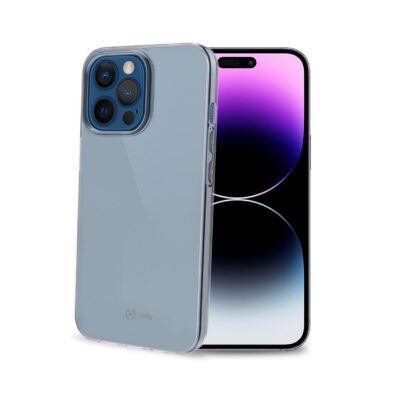 GELSKIN – Cover morbida trasparente in TPU compatibile con Apple iPhone 14 Pro Max