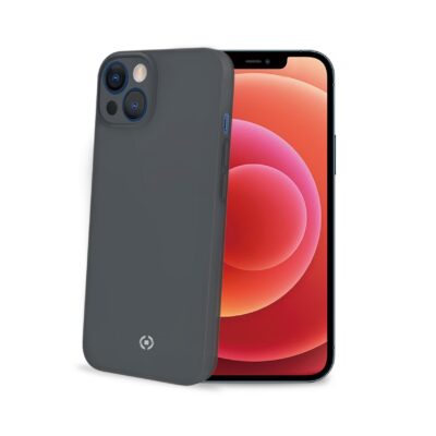 SPACE – Cover morbida super sottile in TPU colore nero compatibile con Apple iPhone 14 Plus