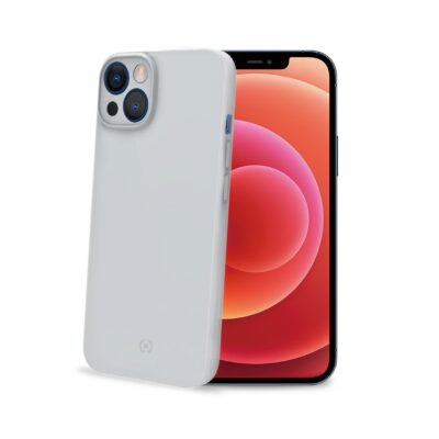 SPACE – Cover morbida super sottile in TPU colore bianco compatibile con Apple iPhone 14 Plus