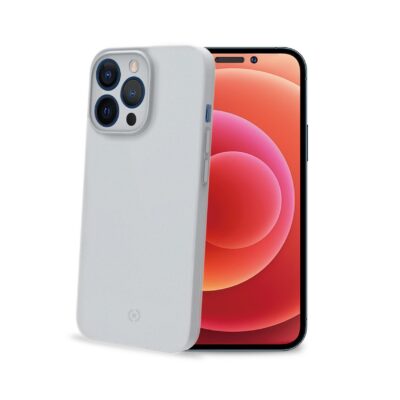 SPACE – Cover morbida super sottile in TPU colore bianco compatibile con Apple iPhone 14 Pro Max