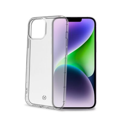 HEXAGEL – Cover trasparente semi rigida, ultra resistente in Poliuretano + Policarbonato compatibile con Apple iPhone 14 Plus