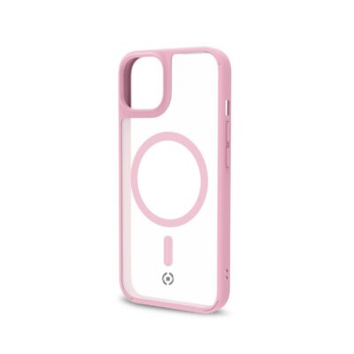 MAGMATT – Cover morbida trasparente con bordi effetto opaco compatibile con la tecnologia Magsafe per Apple iPhone 14