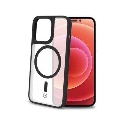 MAGMATT – Cover morbida trasparente con bordi effetto opaco compatibile con la tecnologia Magsafe per Apple iPhone 14 Pro