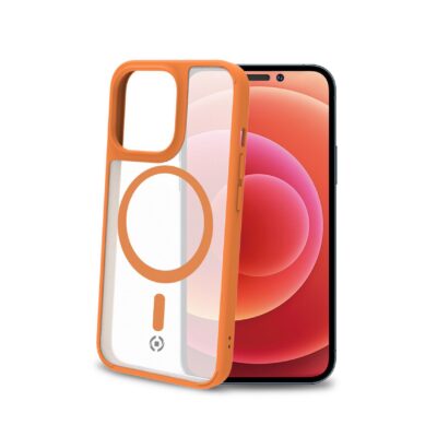 MAGMATT – Cover morbida trasparente con bordi effetto opaco compatibile con la tecnologia Magsafe per Apple iPhone 14 Pro