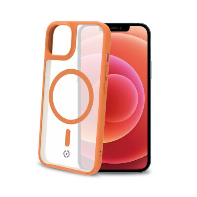 MAGMATT – Cover morbida trasparente con bordi effetto opaco compatibile con la tecnologia Magsafe per Apple iPhone 14 Plus