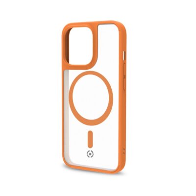 MAGMATT – Cover morbida trasparente con bordi effetto opaco compatibile con la tecnologia Magsafe per Apple iPhone 14 Pro Max
