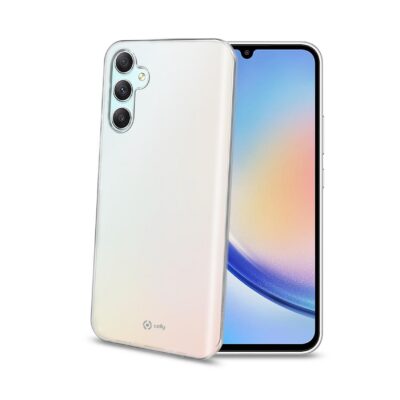 GELSKIN – Cover morbida trasparente in TPU compatibile con Samsung Galaxy A34 5G/ Galaxy A34 5G Enterprise Edition