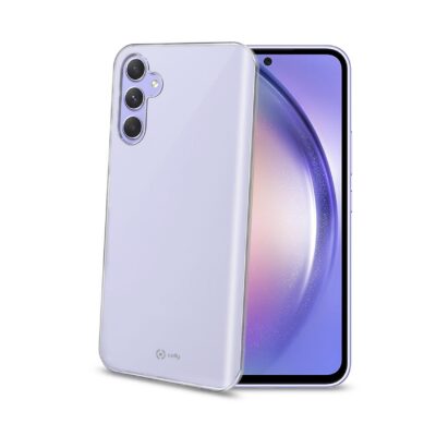 GELSKIN – Cover morbida trasparente in TPU compatibile con Samsung Galaxy A54 5G/ Galaxy A54 5G Enterprise Edition