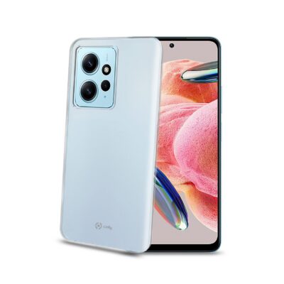 GELSKIN – Cover morbida trasparente in TPU compatibile con Xiaomi Redmi Note 12 4G