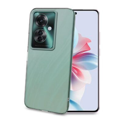 GELSKIN – Cover morbida trasparente in TPU compatibile con Oppo Reno 11F 5G